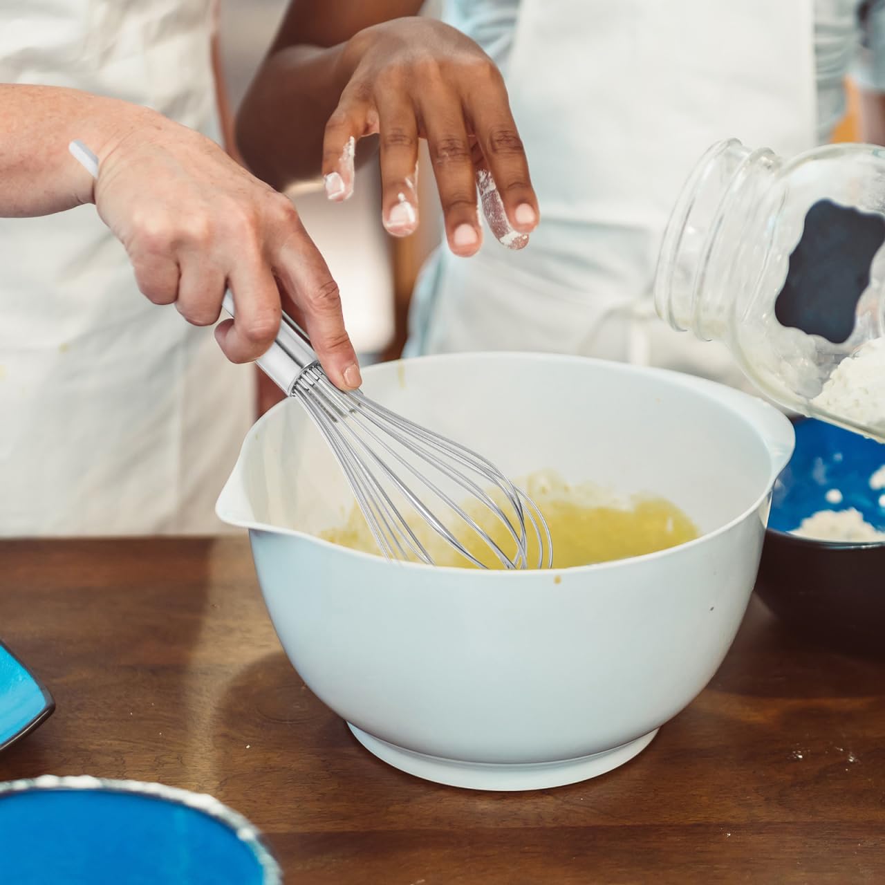 Hand Mixer Whisk Attachments Stainless Steel Electric Drill Egg Beater Kitchen Baking Cooking Accessories