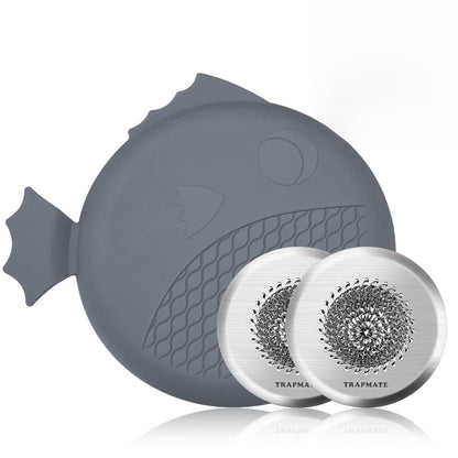 TRAPMATE Bathtub Stopper Drain Strainer Kit, Easy Clean Tub Shower Drain Hair Catcher, Anti-Clog Stainless Steel Sink Cover, Drain Protector for Bathroom Sink & Wash Basin (Patented Product)
