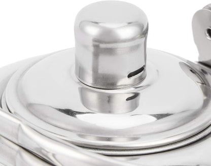 304 Stainless Steel Teapot, Water Kettle Stove Top Tea Pot with Filter and Lid for Brewing Loose Leaf and Tea Bags