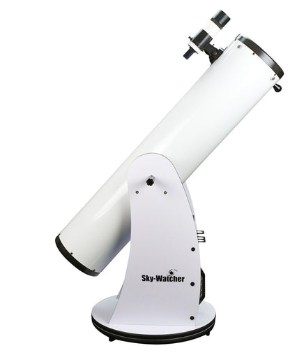 Sky-Watcher Classic 200 Dobsonian 8-inch Telescope – Solid-Tube – Simple, Traditional Design – Easy to Use, Perfect for Beginners, White (S11610)