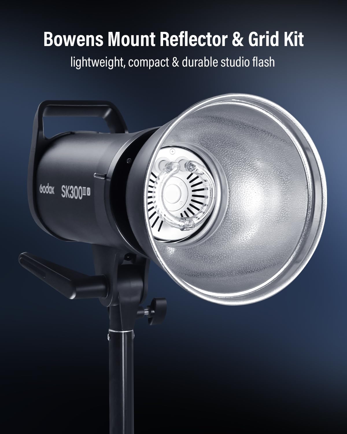 Godox 2-Pack SK300III-V 800Ws Studio Strobe Kit, 2026 Upgrade 300Ws 2.4G Wireless Flash 2-Light Set with Reflector, AT-16 Trigger 2xSoftbox 2xUmbrella 2xLight Stand for Professional Studio Photography