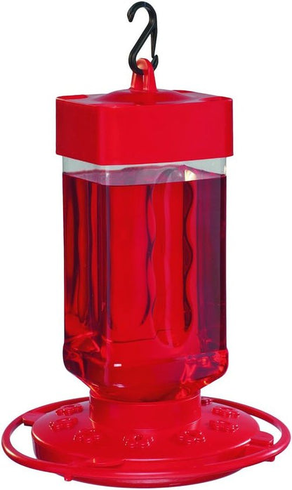 First Nature 32-Ounce Hummingbird Feeder - Easy Fill Wide-Mouth Reservoir & Two-Part Base
