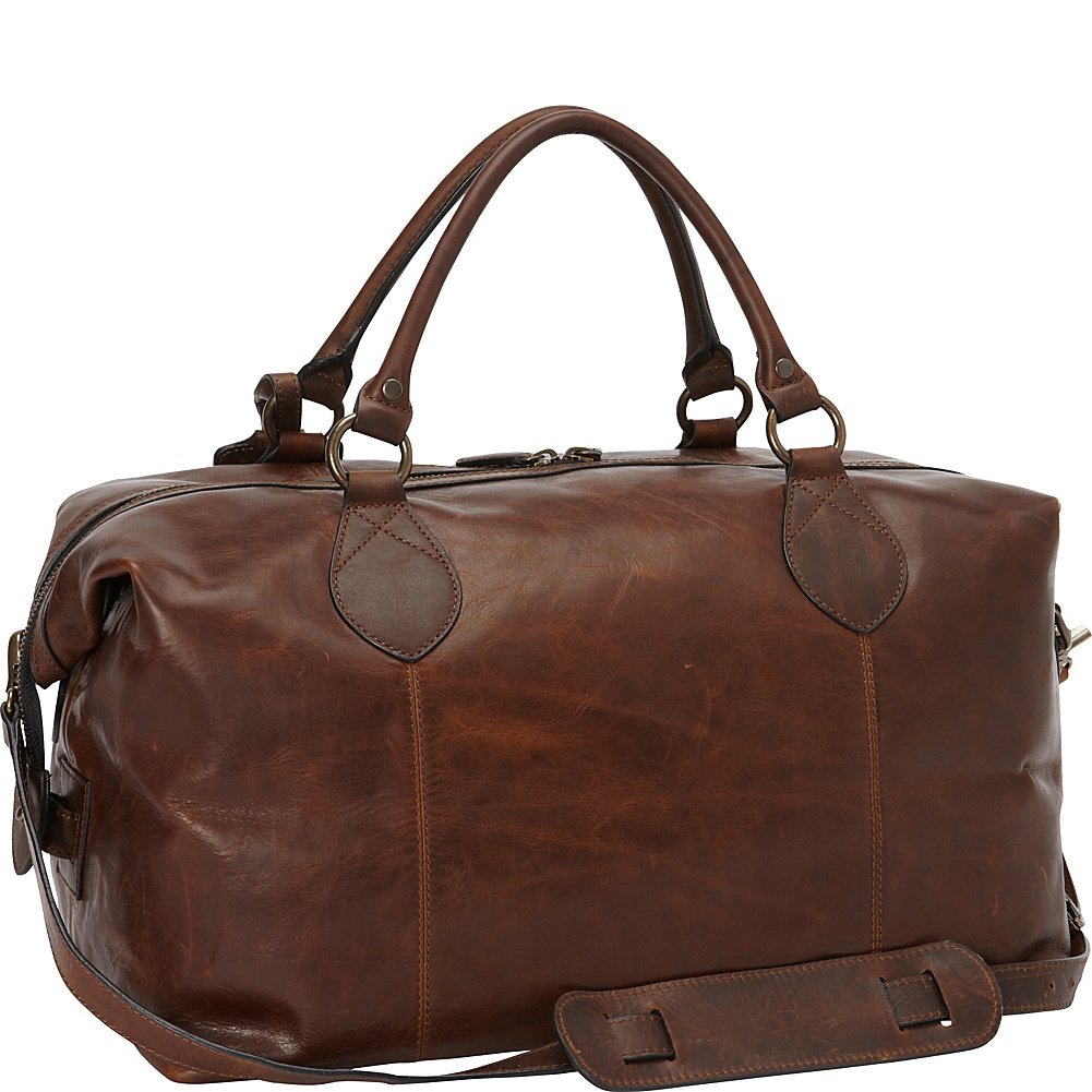 FRYE Men's Logan Overnight Duffle Bag, Cognac, One Size
