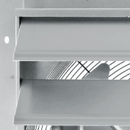 PioneerWorks Heavy Duty Aluminum Shutter Exhaust Fan 24 Inch – 3500 CFM, High Speed, Automatic Shutter, Low Noise – Wall Mount Ventilation for Garage, Attic, Workshop, Greenhouse, Industrial Cooling