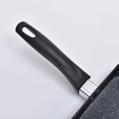Zerodis Non Stick Omelet Pan, Lightweight Portable Cookware with Silicone Handle, Mini Japanese Frying Pan