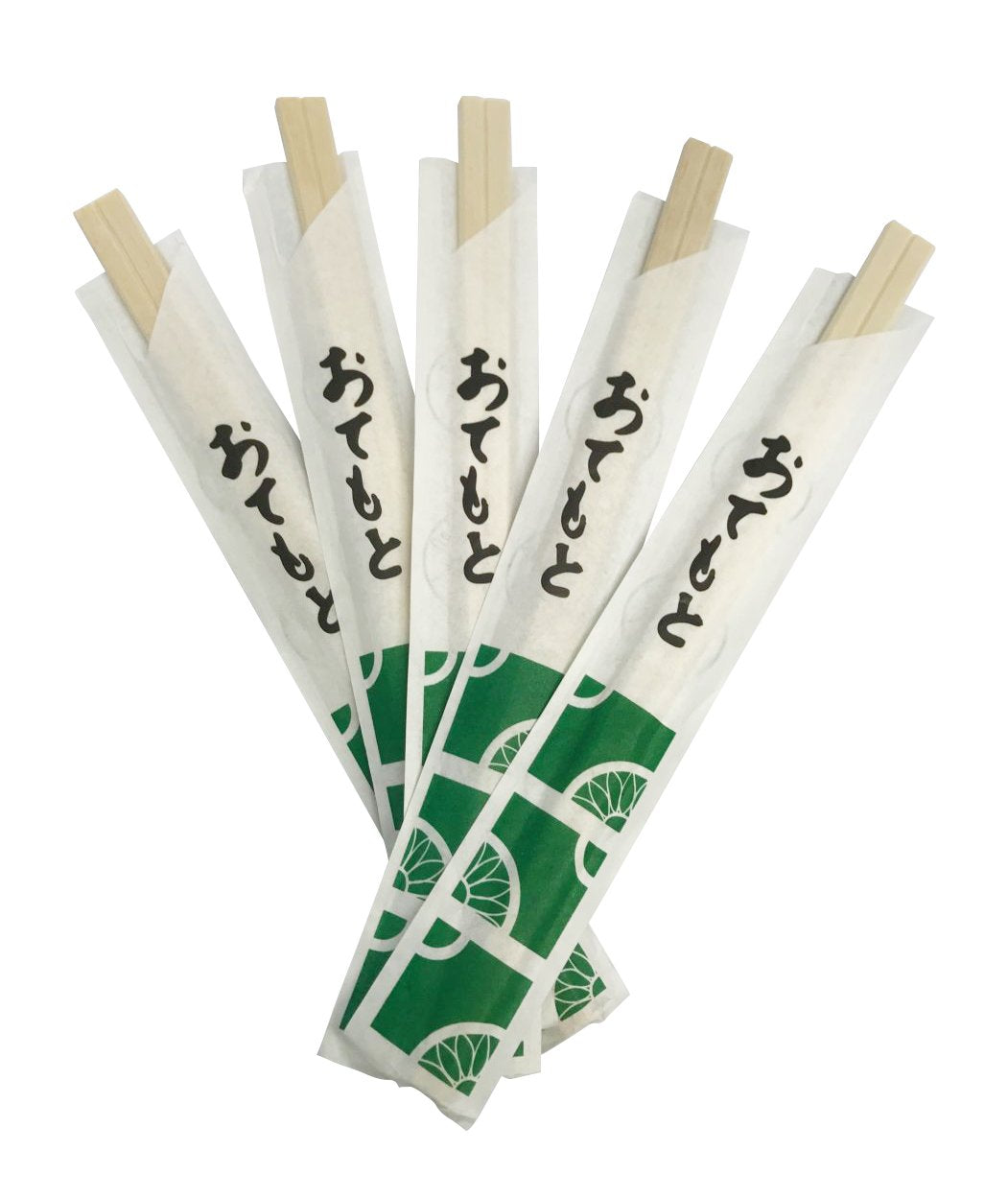 500 Count | KingSeal 8 Inch Natural Poplar Wood Chopsticks, Paper Sleeve, Waribashi, Eco Friendly, Bulk Pack - 5 Packs x 100 Pairs