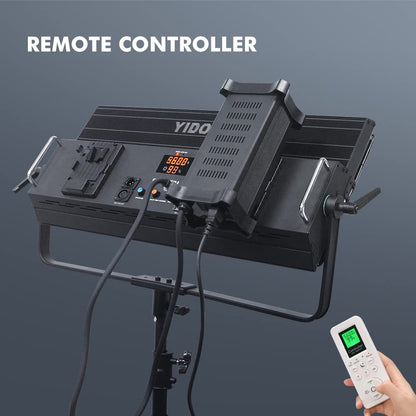 Yidoblo GL-3000C 300W RGB LED Video Light with APP & remoter Control, 1% Precise Min Dimming/360° RGB/CRI 97+/TLCI 98+/2800K-9900K/14 Effects Light Scenes for Studio Lighting Photography Videography