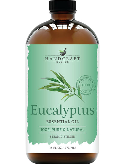 Handcraft Blends Lavender Essential Oil – Huge 4 Fl Oz – 100% Pure and Natural – Premium Grade Essential Oil for Diffuser and Aromatherapy, Skin, Massage, Candle and Soap Making Fragrance
