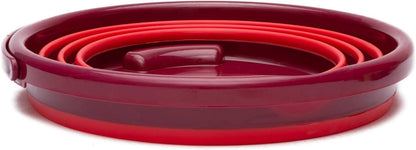 Cambridge Robert Irvine 10-Quart Collapsible Ice Bucket, 1 Count, Red