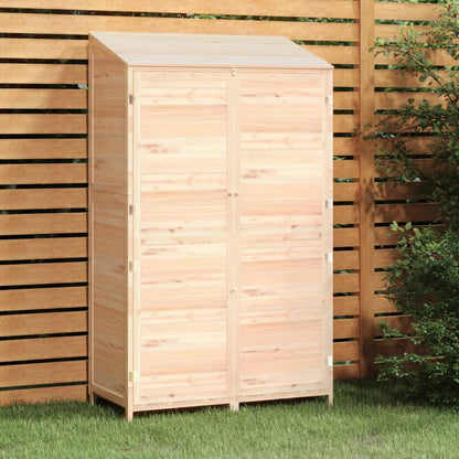 Outdoor Garden Shed, Wooden Storage Cabinet with Shelves for Backyard, Patio, and Garage Tools, 40.2 x 20.5 x 68.7 Inches