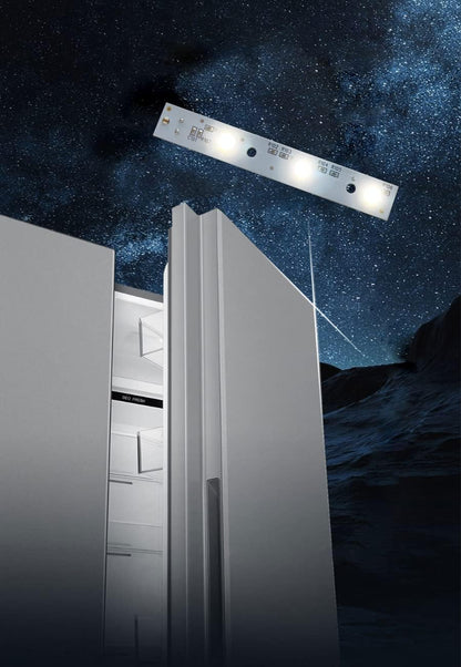 1PK WR55X26671 Compatible Replacement LED Light Board for GE Refrigerators