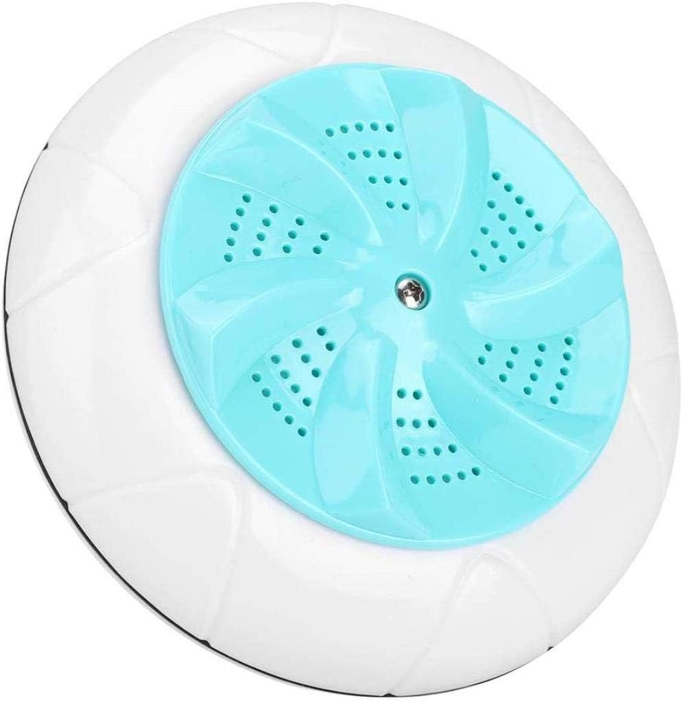 Mini Washing Machine, Portable Ultrasonic Turbine Washer for Travel Household (Green)