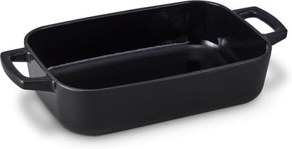 Alva Nori Enameled Cast Iron Roasting Pan - 12x8 Inch, PFAS-Free, Oven & Induction Safe, Easy to Clean