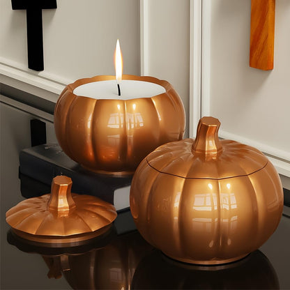 RESINWORLD 5'' Large Pumpkin Jar Mold, Halloween Resin Mold, Box Storage Silicone Mold for Resin, Clay, Gypsum Casting
