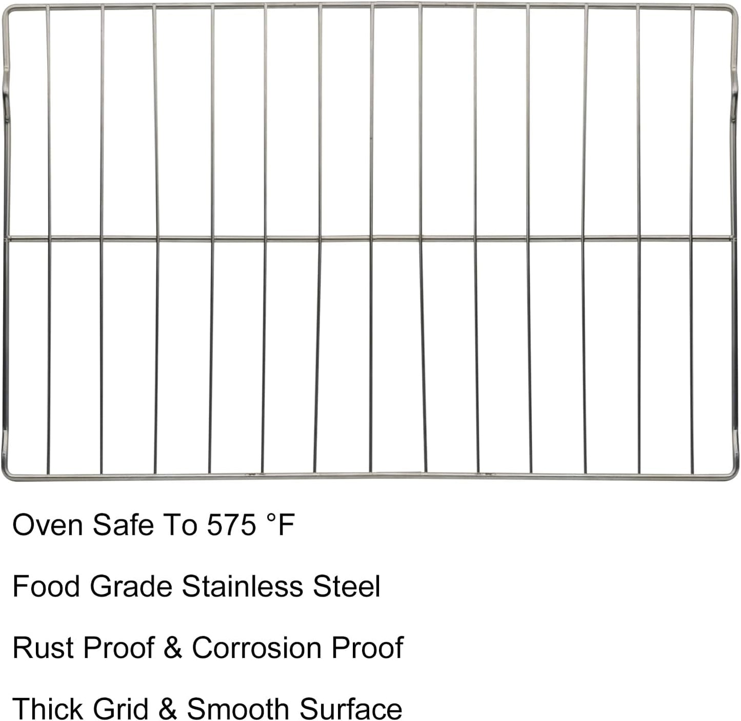 W10256908 Oven Rack Replacement, Compatible with Whirlpool Range Oven Stove, AP4411894, PS2358516