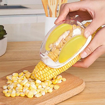 Corn Peeler Corn Cob Stripper Tool | Quick and Easy Corn Kernel Removal for Cooking, Salads, and Grilling | Dishwasher Safe Kitchen Gadget