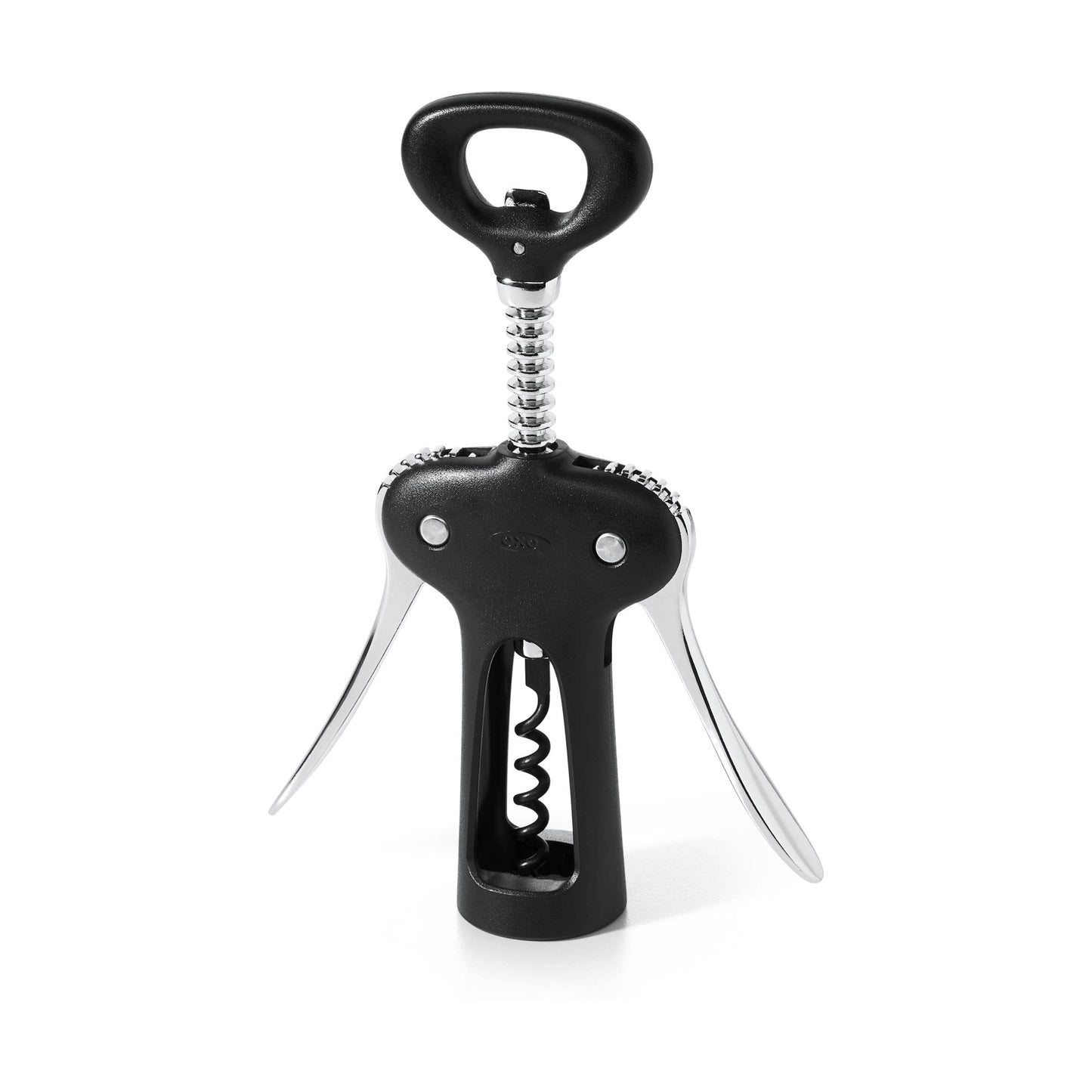 OXO Good Grips Winged Corkscrew and Bottle Opener, Black