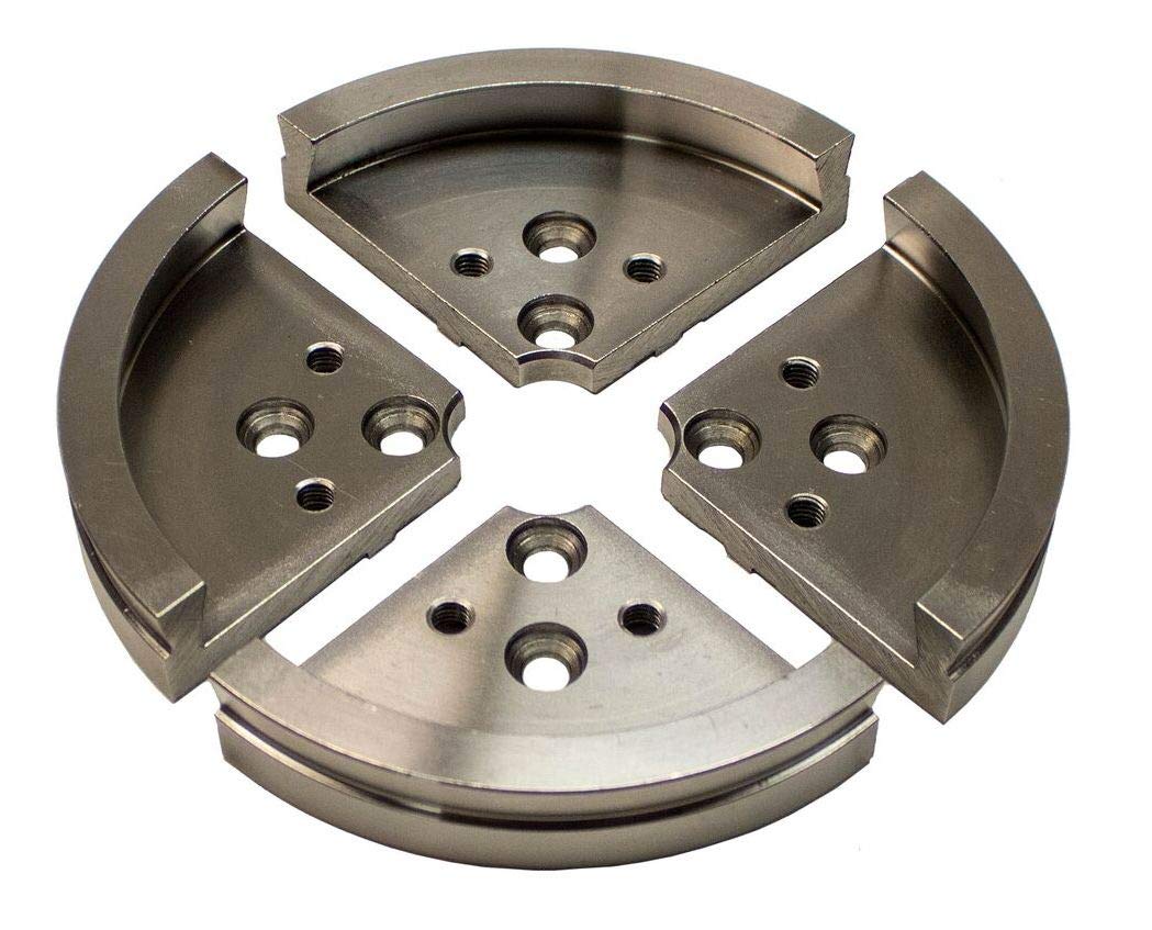 Nova 23108 Supernova 2 Premier Pro-Tek Chuck Bundle for Wood Lathe Turning with Pro-Tek 2" Jaws, 4" Bowl Jaws, 5" Bowl Jaws, Woodworm Screw, Case & Accessories, plus Nova ILNS 1-1/4" x 8tpi Insert