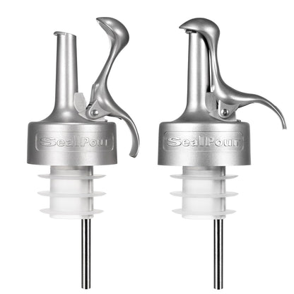 Liquor Pour Spouts, Liquor Bottle Pourer Spouts, Alcohol Pour Spouts,Bar Pour Spouts,Suitable for Alcohol, Beverage, Vinegar, Wine for Bar Accessories-2Pcs