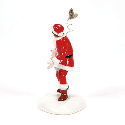 Department 56 Snow Village Accessories National Lampoon's Christmas Vacation Squirrel Figurine, 4 Inch, Multicolor