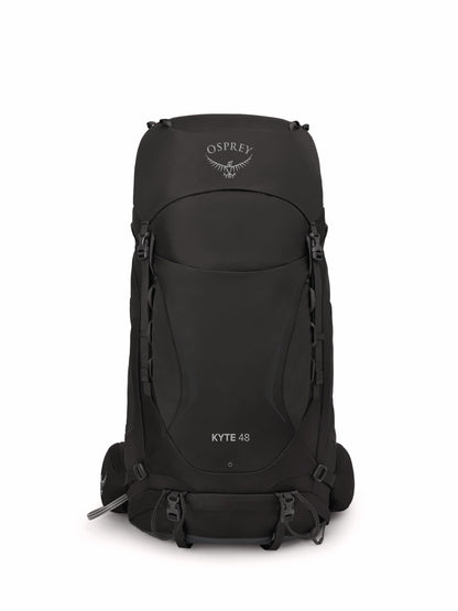 Osprey Kyte 48L Women's Backpacking Backpack with Hipbelt, Black, WXS/S