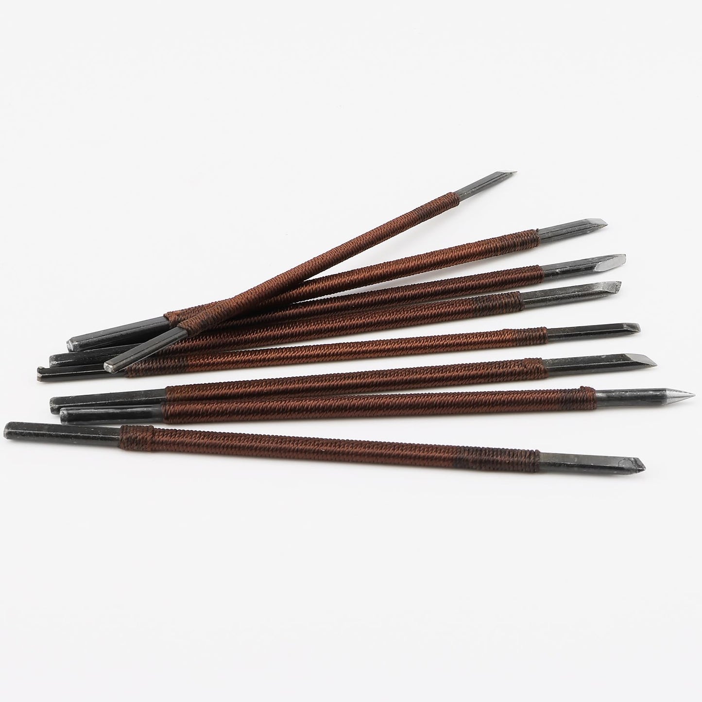 Unxuey 12Pcs Carving Chisel Set Manganese Steel Seal Stone Carving knife Woodworking Tools for Engraving Enthusiast