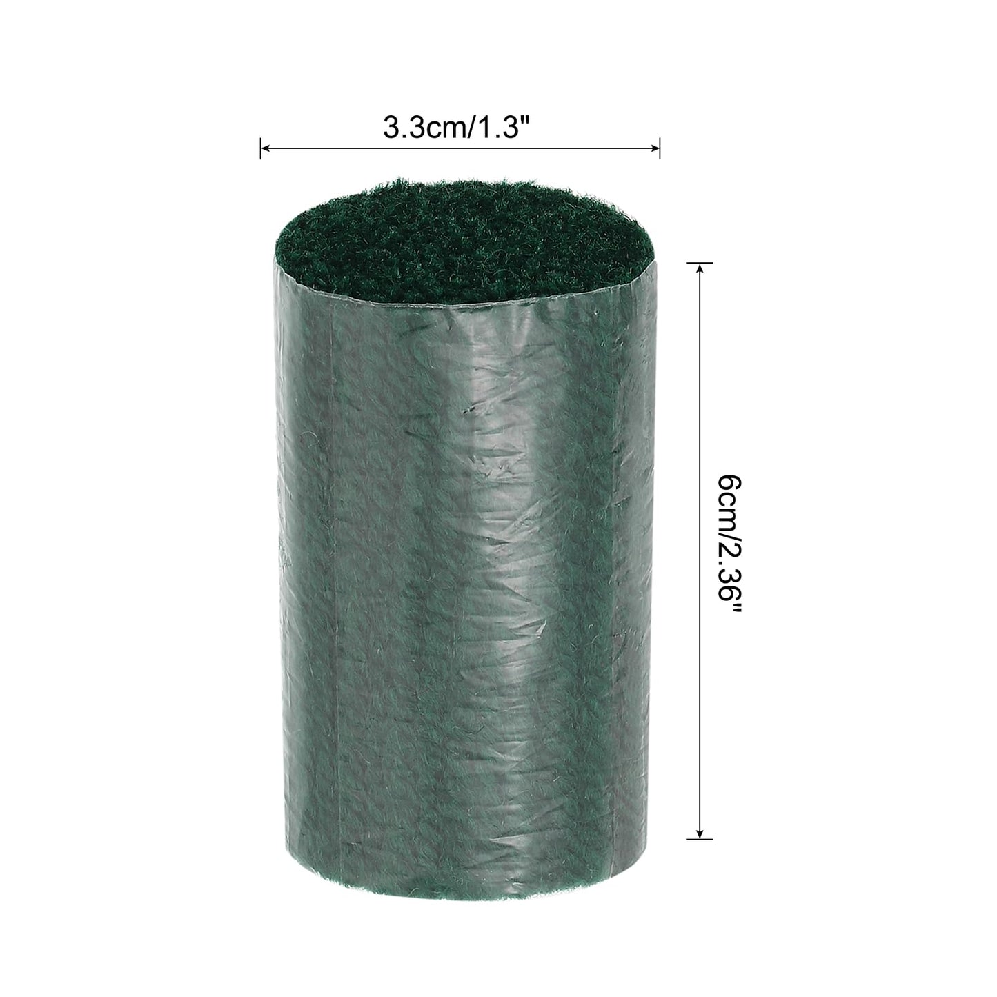 PATIKIL 10 Rolls Latch Hook Yarn Kit - Precut Rugs Yarn for Making Crochet Bundles, Tapestry DIY Craft - for Adults Beginners, Dark Green
