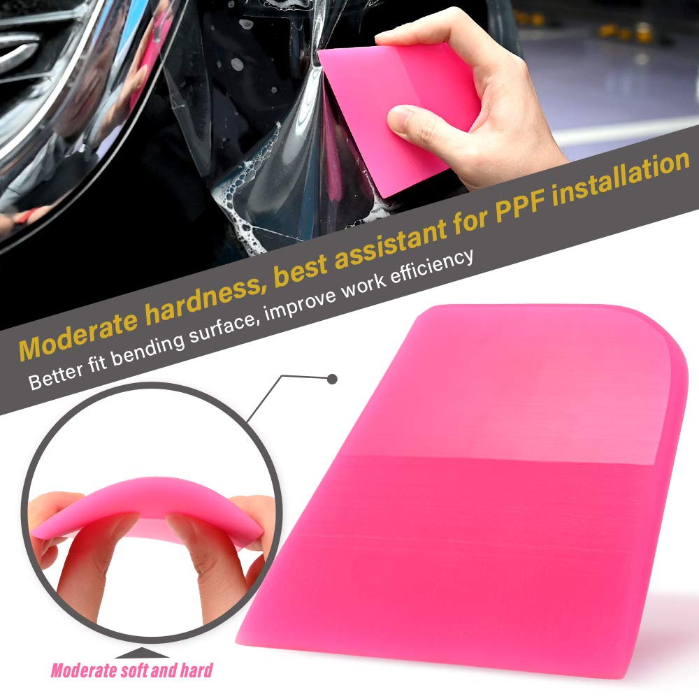 Vinyl Wrap Tool Kit for Car Wrapping, Window Tinting Film Application and PPF Installation, Includes 110V Heat Gun for Vinyl, Toolkit Bag, Micro Wrap Squeegee, Magnet Holder, Film Cutter, Scraper