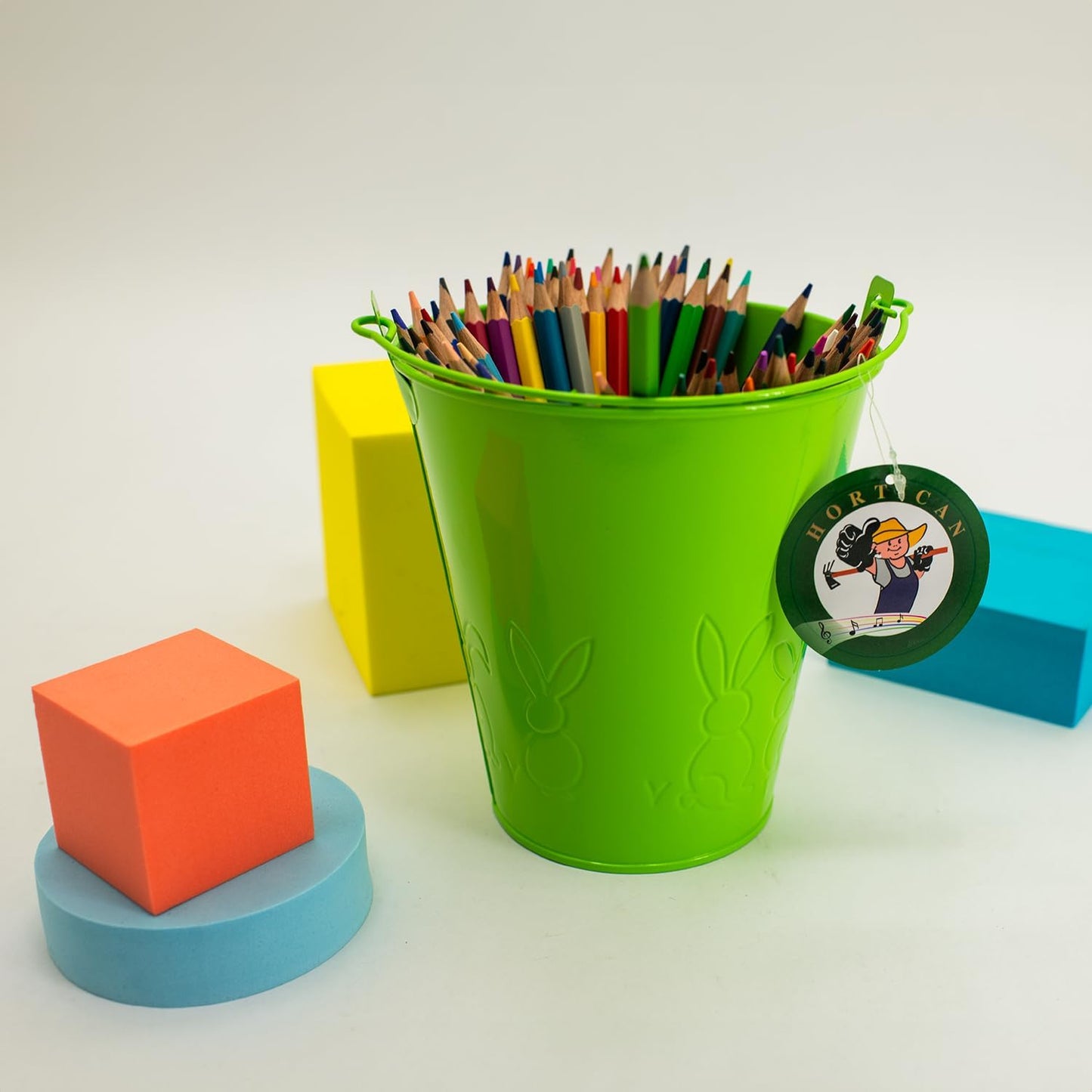 Colorful Small Metal Buckets, Medium Tin Pails, Ice Buckets, Galvanized Wedding Buckets, Party Snack Buckets, Flower