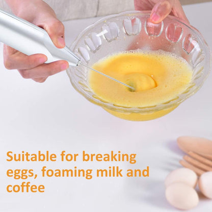 Electric Milk Frother, Egg Beater Hand Mixer, Electric Household Kitchen Cooking Tool