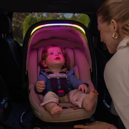 Evenflo Shyft Intuiti+ Travel System Featuring Revolve180 LiteMax NXT Preemie and Infant Car Seat with SensorySoothe and Green & Gentle (Jasper Black)