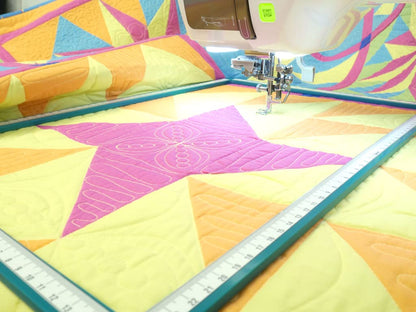Weightless Quilter Frame for Machine Embroidery Quilting