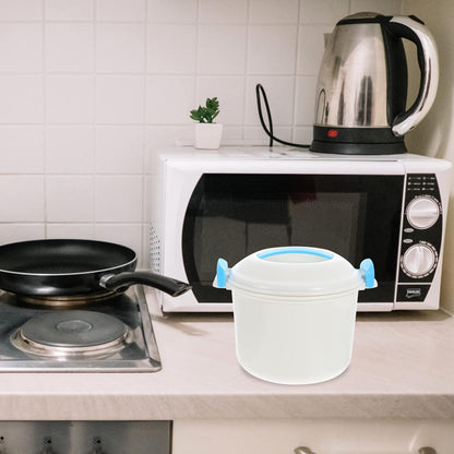 UPKOCH Mini Rice Cooker, Microwave Rice Cooker Steamer Bowl with Rice Paddle for Vegetables, Quinoa, Oatmeal, Ramen