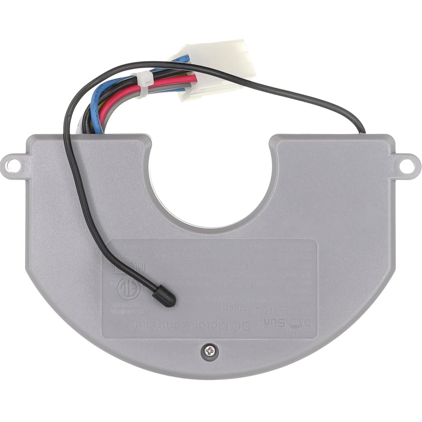 Anderic FD40-H02R / FD30-H02R 6 Speed DC Ceiling Fan Receiver for Harbor Breeze - Works Mazon, Kingsbury, Wakefield, Portes, Saratoga -Works with RRTX012/A25-TX012/A25-TX025 (Receiver Only)