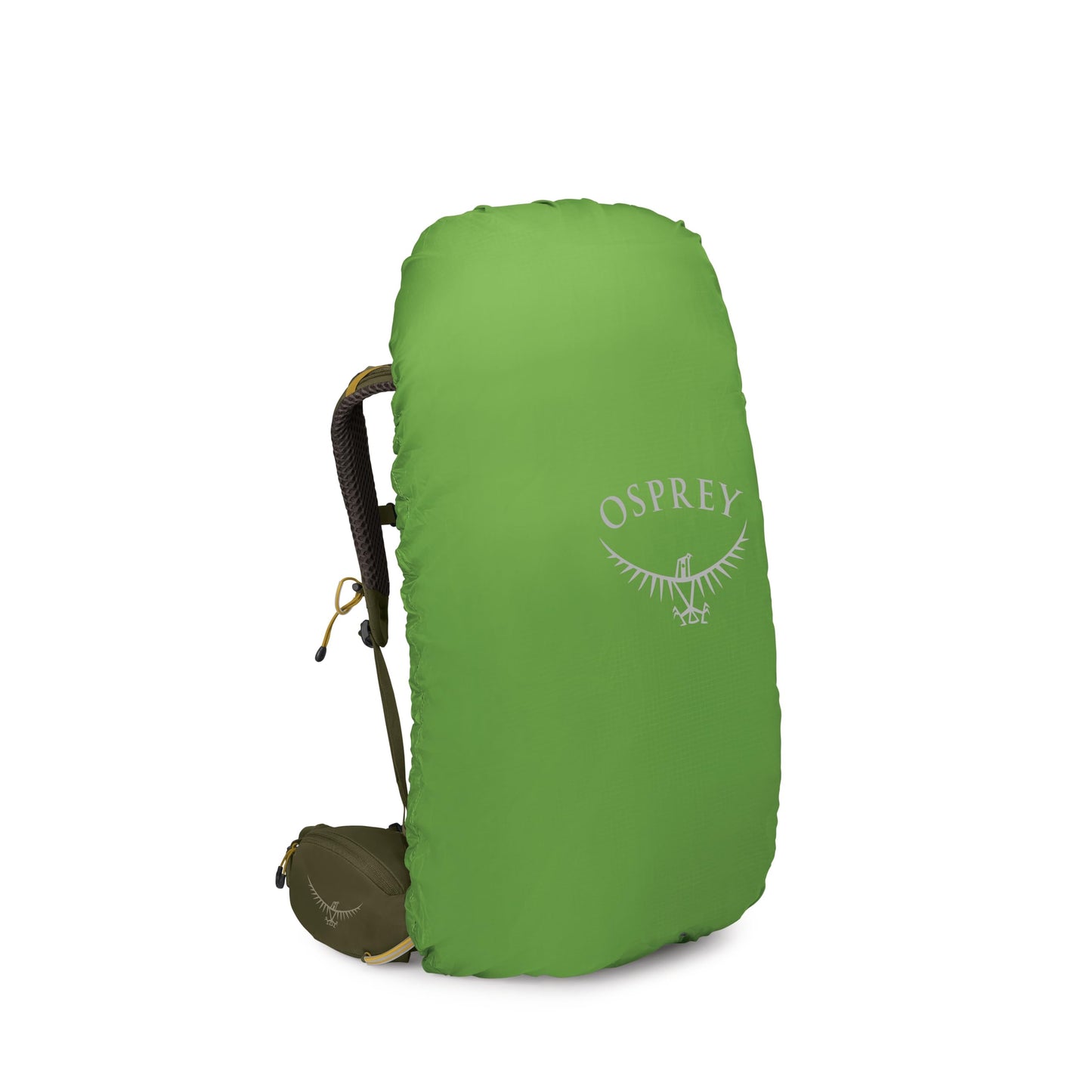Osprey Kestrel 48L Men's Backpacking Backpack - Hiking & Camping Bag with Waterproof Raincover, Moss Green, Large/X-Large