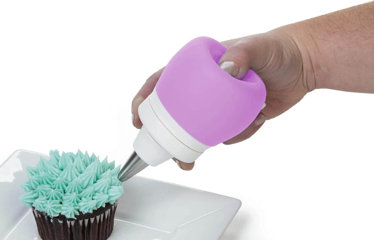 Prepworks by Progressive 8-Piece Pink Frosting Bulb Decorating Kit