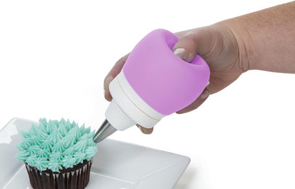 Prepworks by Progressive 8-Piece Pink Frosting Bulb Decorating Kit