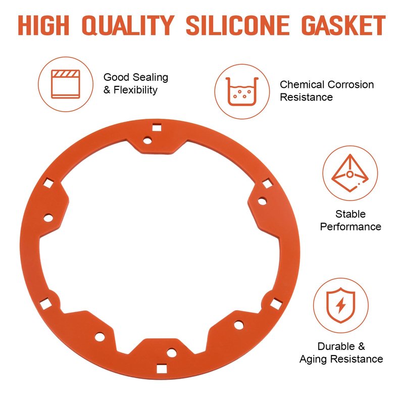 Combustion Blower Motor Gasket Replacement for Quadrafire Mt Vernon Ae Stove Srv7000-714，Pellet Stove Combustion Blower Gasket Fireplace Parts - Used to Seal Up The Combustion Chamber (1 Piece)
