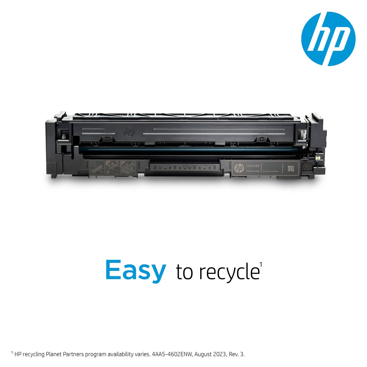 HP 206A Black Toner Cartridge | Works with HP Color LaserJet Pro M255, HP Color LaserJet Pro MFP M282, M283 Series | W2110A , 1 Count ( Pack of 1)