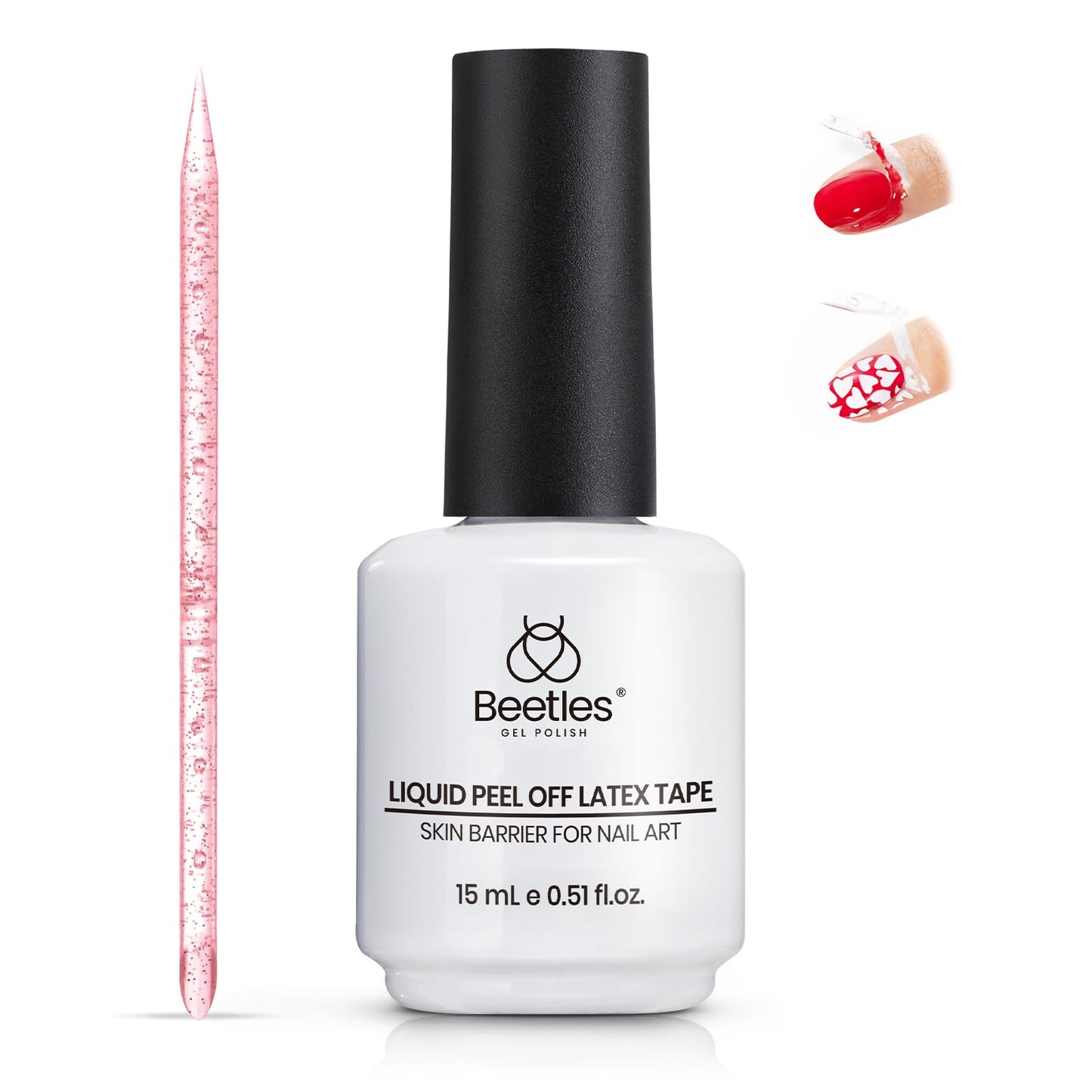 Beetles Nail Prep Kit Nail Dehydrator and Primer Nail Care Tool Kit 20ml Large Capacity Acid-Free & Hema-Free Dehydrate Bond Primer with Manicure Tools for Acrylic Nail Gifts for Women