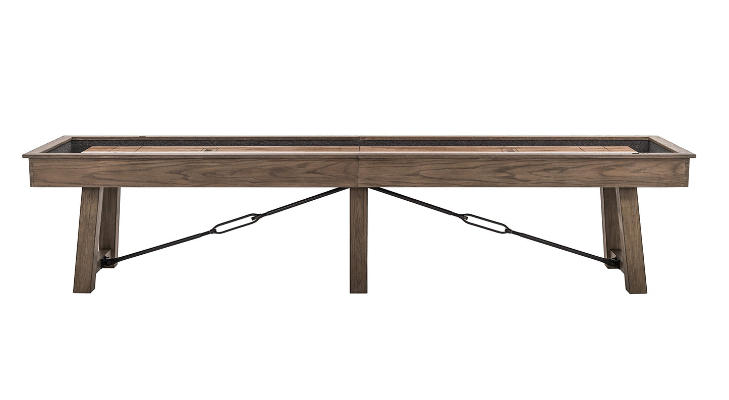 Empire USA Plank & Hide - Isaac Shuffleboard Table (14')