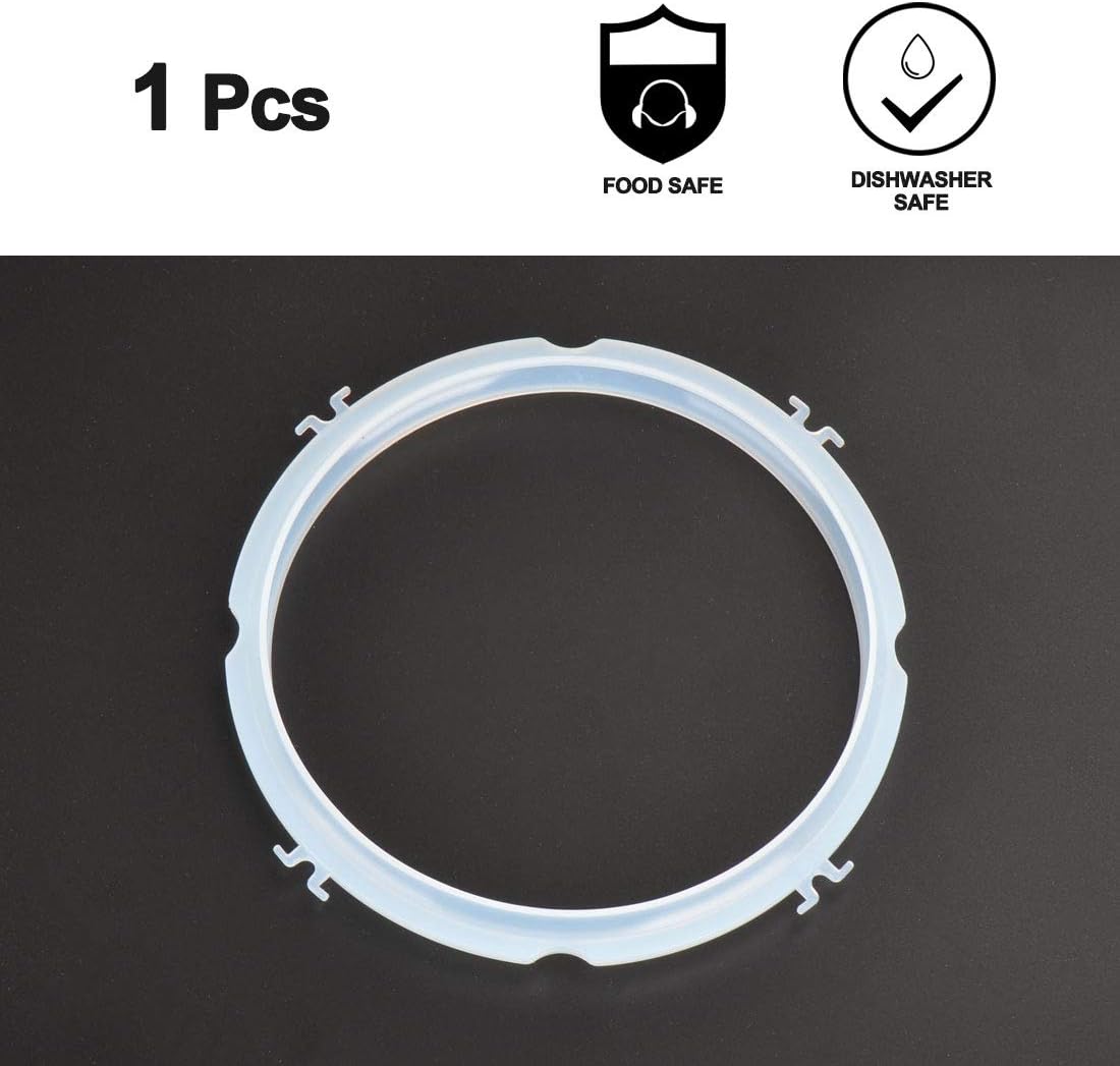 uxcell Silicone Gasket Sealing Ring for Electric, 8.7 Inch Inner Diameter, Fits 5/6 Models