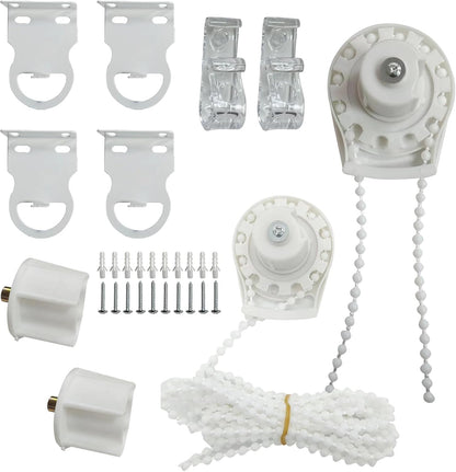 2 Set Roller Shade Accessory Set - Roller Blinds Connector Shades Clutch for 1.1" Tube Fitting Parts