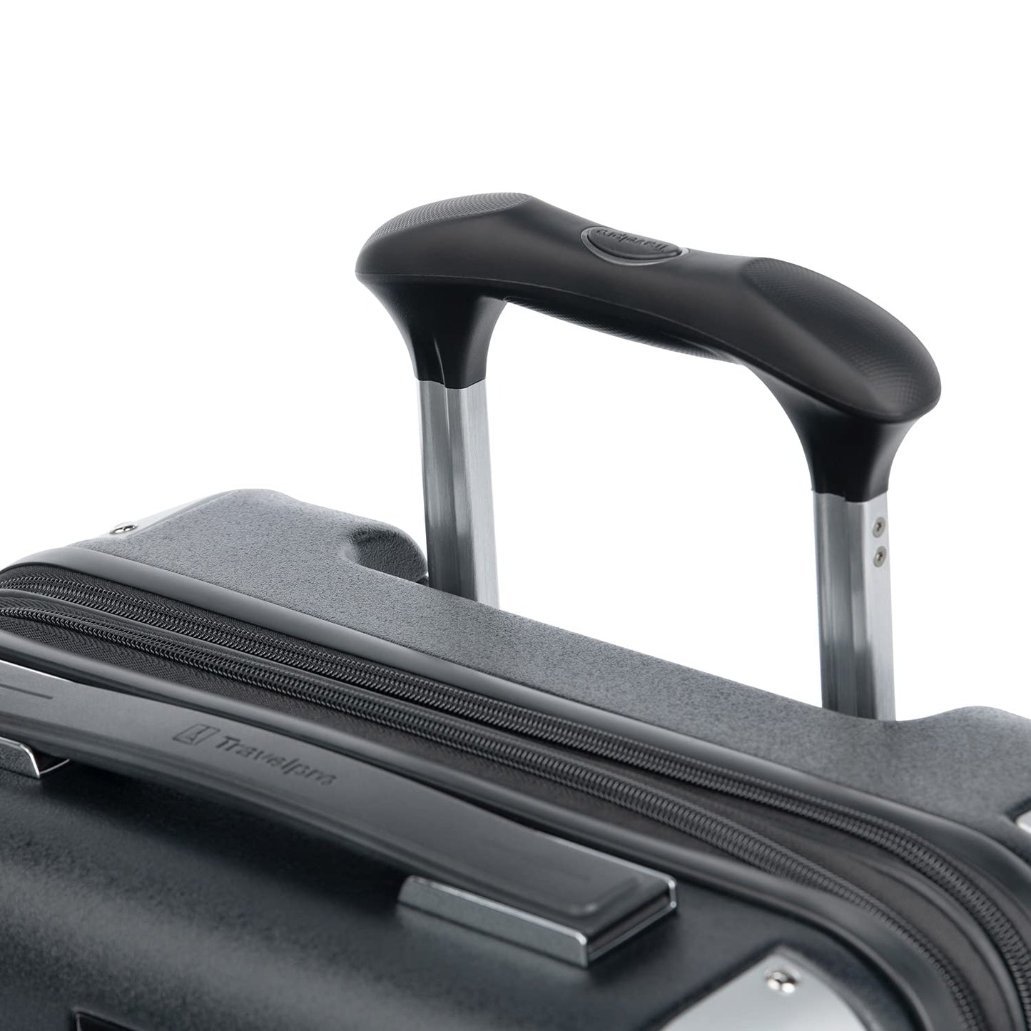 Travelpro Platinum Elite Hardside Expandable Carry on Luggage, 8 Wheel Spinner, TSA Lock, Hard Shell Polycarbonate Suitcase, Shadow Black, Compact Carry on 20-Inch