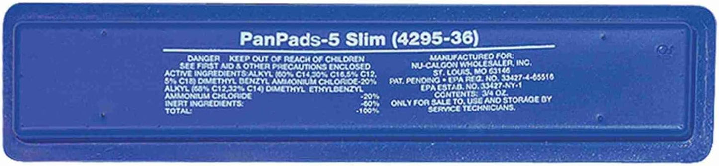 Nu-Calgon 4295-36 PanPads-5 Slim Treatment for Condensate Pan, White