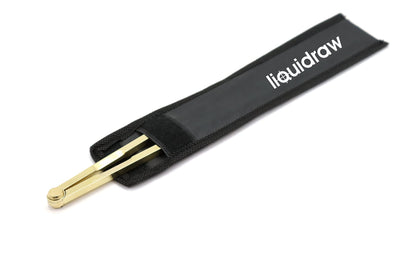 Liquidraw Solid Brass Navigation Divider 8" (20cm) | Single Handed Marine Nautical Plotting Tool | Professional Navigational Instrument for Drafting, Maritime Measurement & Technical Drawing