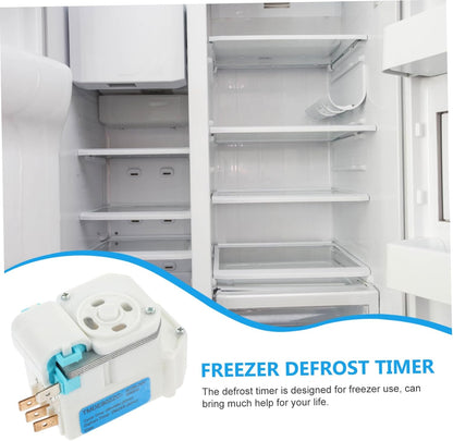 HEMOTON Refrigerator Defrost Timer, Electronic Defrost Timer for Kitchen Fridge Defrost Timing Tools