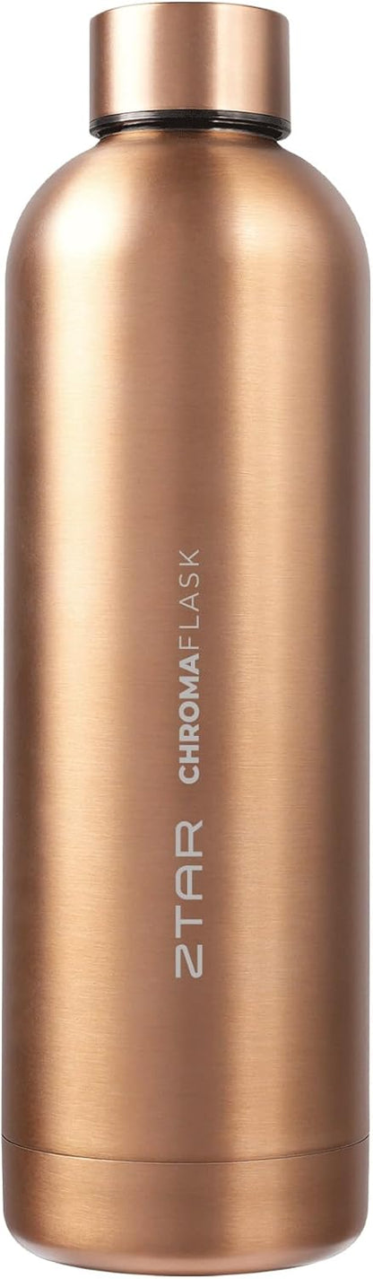 25oz (750ml) ZTAR Chroma Flask Insulated Stainless Steel Water Bottle Leak-Proof, Keeps Drinks cool or warm