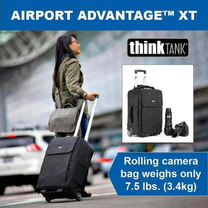 Think Tank Airport Advantage XT Rolling Carry-On Camera Case - Black
