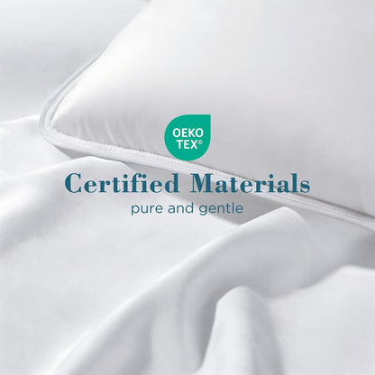 Viewstar King Size Bed Pillows - Soft Down Alternative for All Sleep Positions | Hotel Collection, White, Set of 2